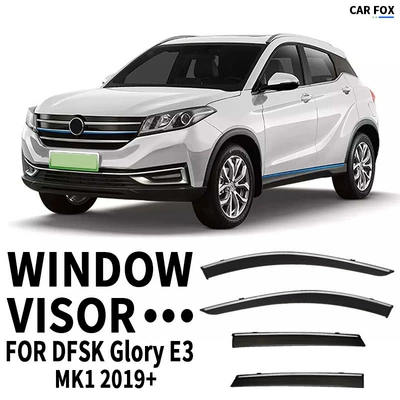 Rain shield 500 Window Visor Window - standard-packaging-without-logo-dfsk-glory-e3mk1-2019pcsilver-bright-strip-window-rain-shield