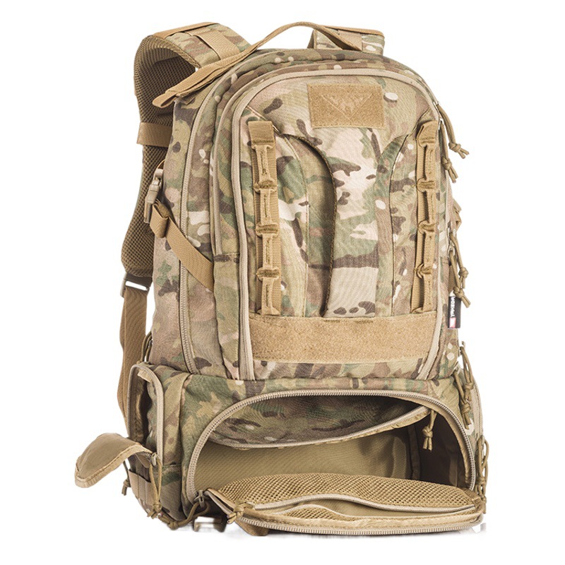 Yakeda mochila de gran capacidad multifuncional mochila táctica camuflaje deportes al aire libre bolso montañismo equipo de camping