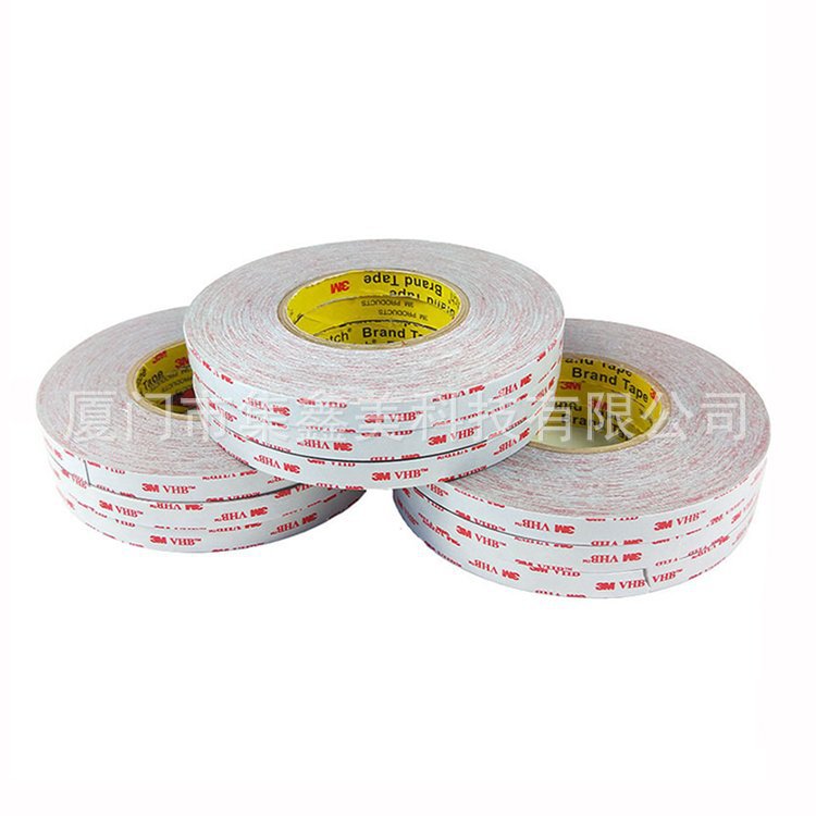 3MRP62灰色泡棉强力VHBRP系列双面胶防水无痕多用于汽车家电卫浴