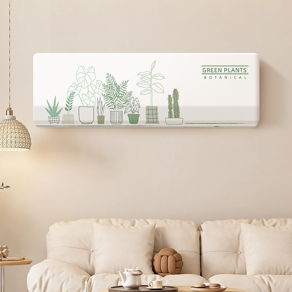 Aire acondicionado cubierta a prueba de polvo colgante general tipo de pared aplicable a la belleza de la cubierta de todo incluido Heigree Xiaomi 2024 nuevo