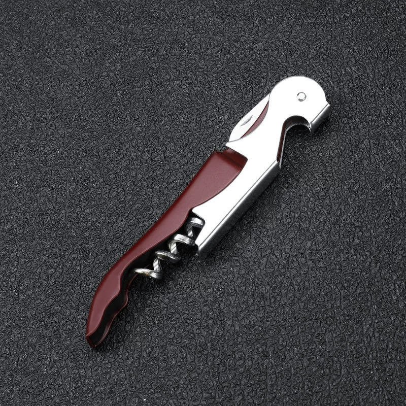 Seahorse Bottle Opener Paddle — Universal stainless steel corkscrew, color options