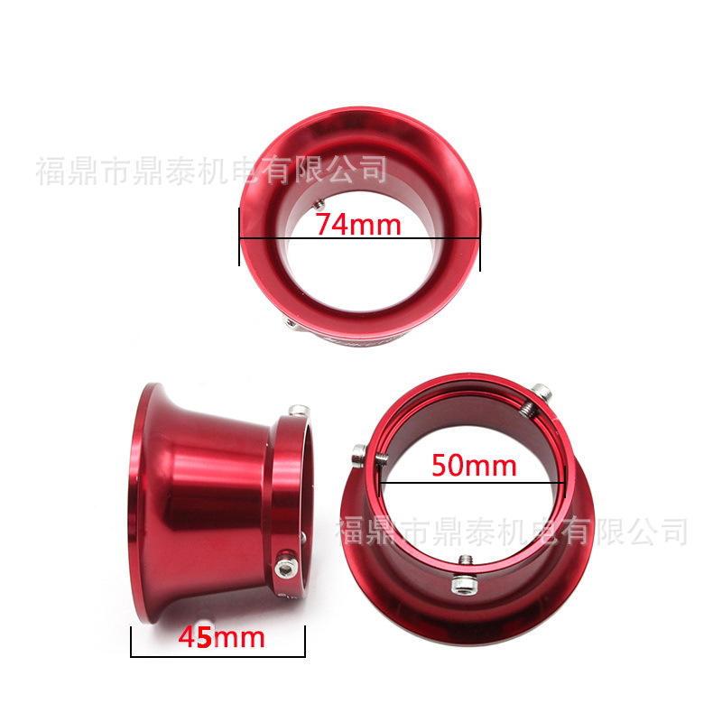 Competitivo off-road motocicleta PE modificado carburador PWK filtro de aire Taza Campana de La Boca taza de recogida de aire filtro de aire de color