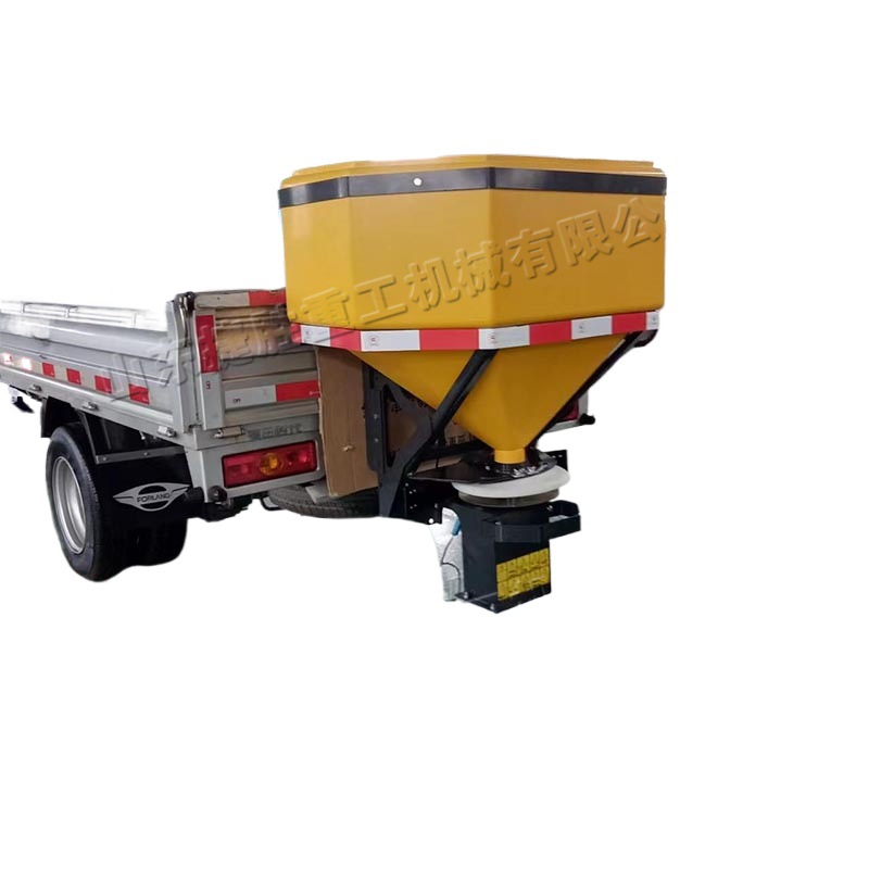 Esparcidor de agente de fusión de nieve montado en vehículo pequeño esparcidor de agente de fusión de nieve Camino Municipal esparcidor de fusión de nieve