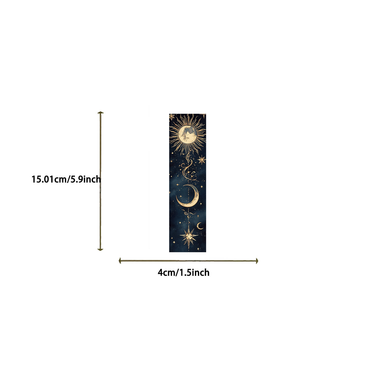 68g Weight Bookmark Stationery Type a Pack of 30 Quantity School, Graduation Occasion Paper Material Sun, Star, Moon Pattern Cute, Vintage Style Style A Pack Of 30 Sun Star Moon School Graduation Paper Cute Vintage Style Bookmark 无