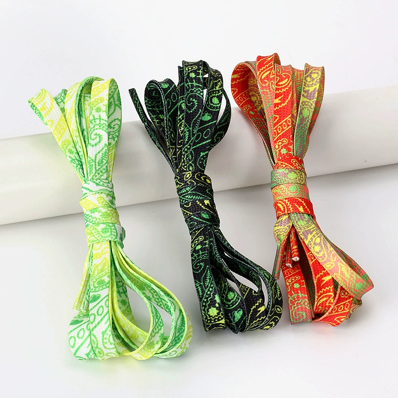 Cashew flower shoelaces reflective luminous gradient aj1 Air Force One af1 1970s canvas shoes dunk color for men and women