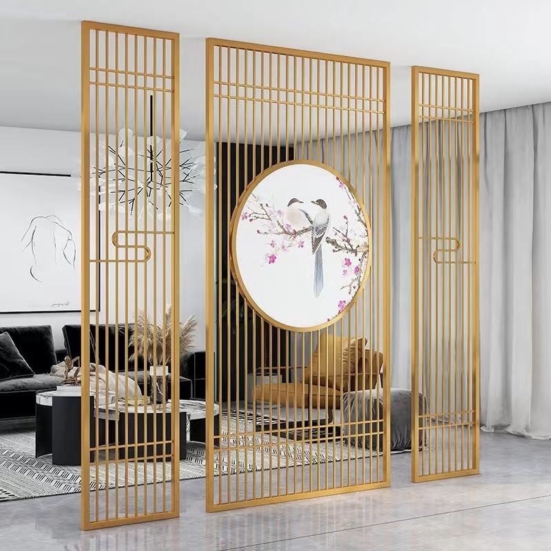 Pantalla de partición sala de estar cubierta puerta de entrada restaurante Hotpot tienda sala de oficina baño salón de belleza decoración hueca