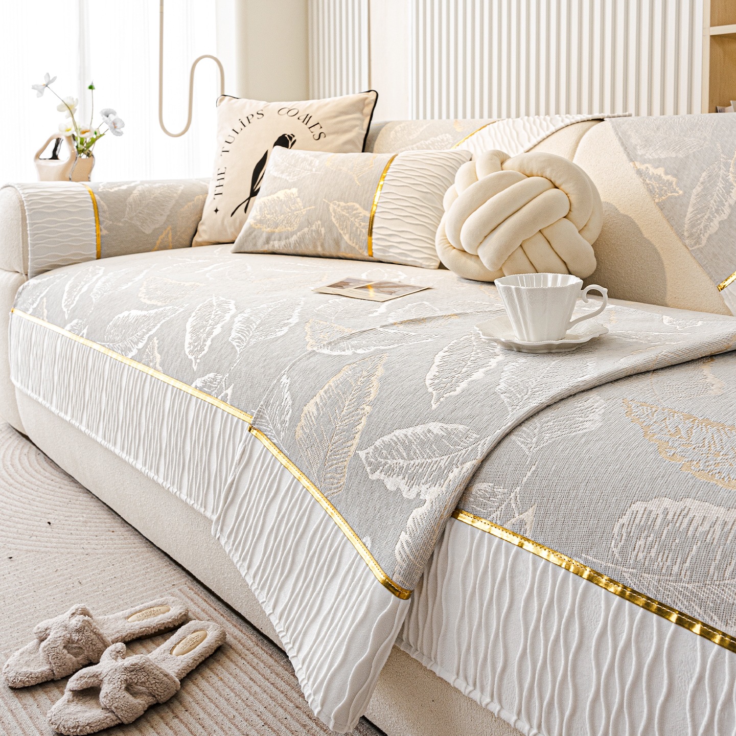 沙发垫子2025新款四季通用轻奢感防猫抓皮沙发套罩盖布巾坐c^