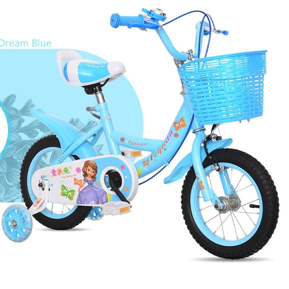 Bicicletas para niños de 3 - 12 años con ruedas auxiliares / nuevo coche de bicicleta para niñas