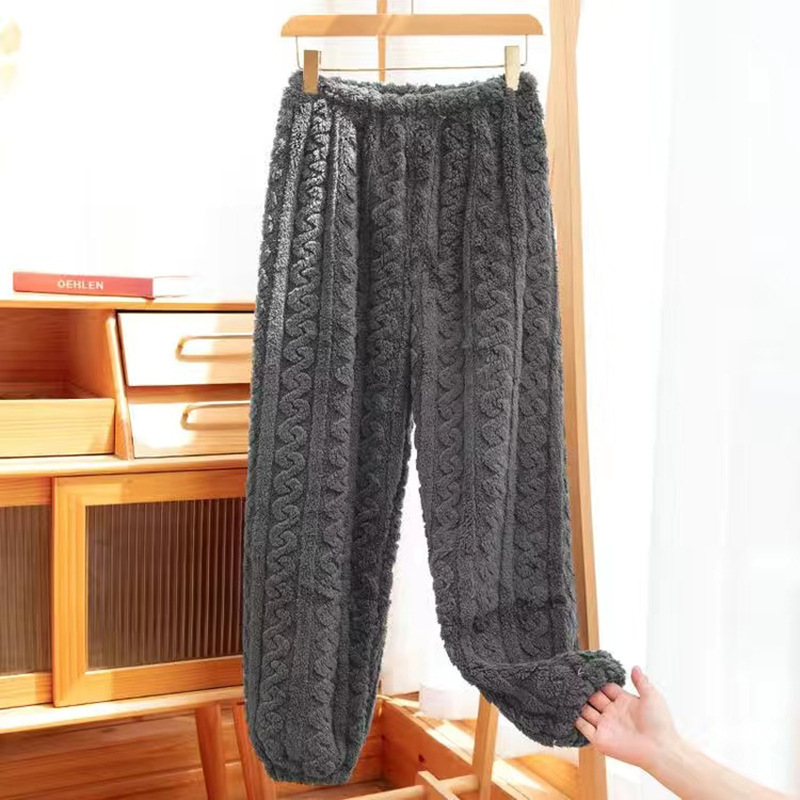Pantalones Jacquard Grey