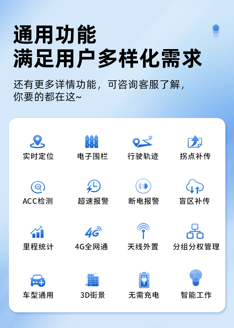 Beidou satellite locator vehicle positioning car tracking instrument vehicle tracking tracking single Beidou locator