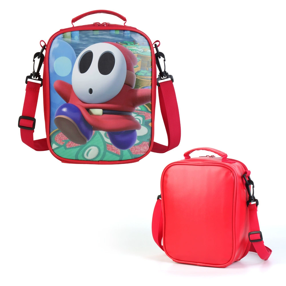 (Cross-border trading), cartoon polyurethane handheld lunch box for students one shoulder