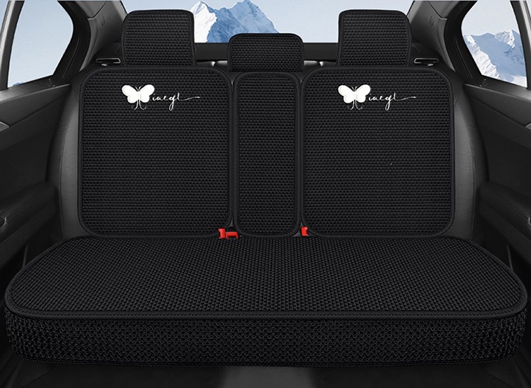 Car seat cushion, all-season breathable ice silk car cushion, universal five-seater car seat cushion and seat cover, direct from the manufacturer