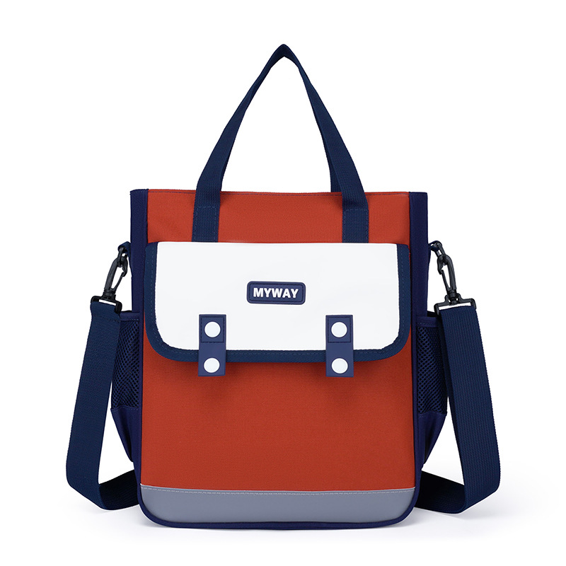 Bolsa de estudio, bolsas personalizadas, logotipo impreso para estudiantes de primaria, lecciones de reparación de tres usos, instituciones de capacitación portátiles, clases de tutoría