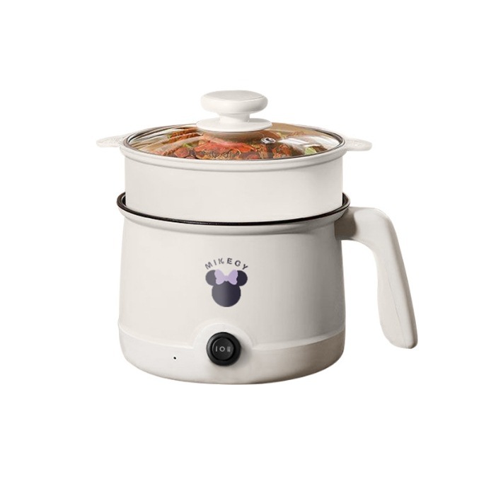 全自動電気煮鍋家庭用学生寮鍋多機能カップラーメン鍋炊飯料理電気鍋は鍋にくっつかない|undefined