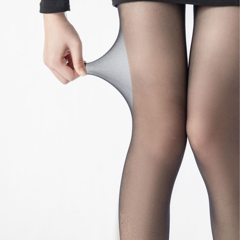 20D任意カット、引っ掛かり防止、耐久性、春秋の薄いセクシーな純粋な欲望の黒い肌のストッキング卸売|undefined