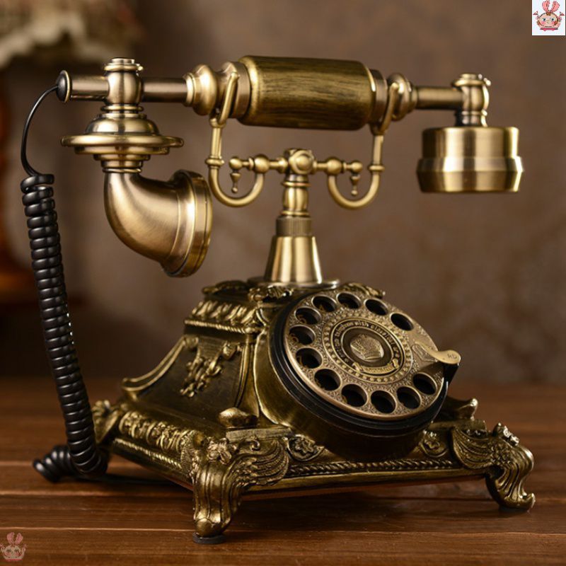 Wireless European-style elderly telephon...