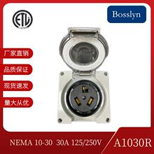 NEMA 10-30R���b��ˮ���� ������о���I�B�������� 30A125/250V