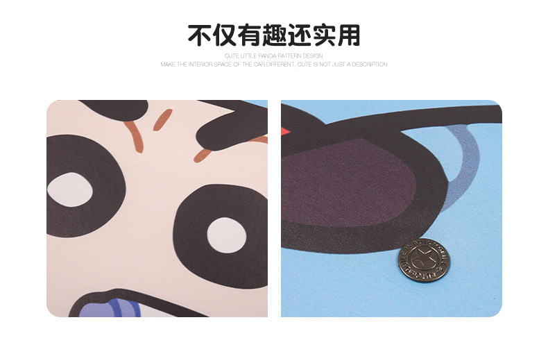Crayon Shin-Chan Ladies Cute Cartoon Car Seat Back Anti-Kick Pad Car Seat Rear Seat Back Anti-Fouling Pad