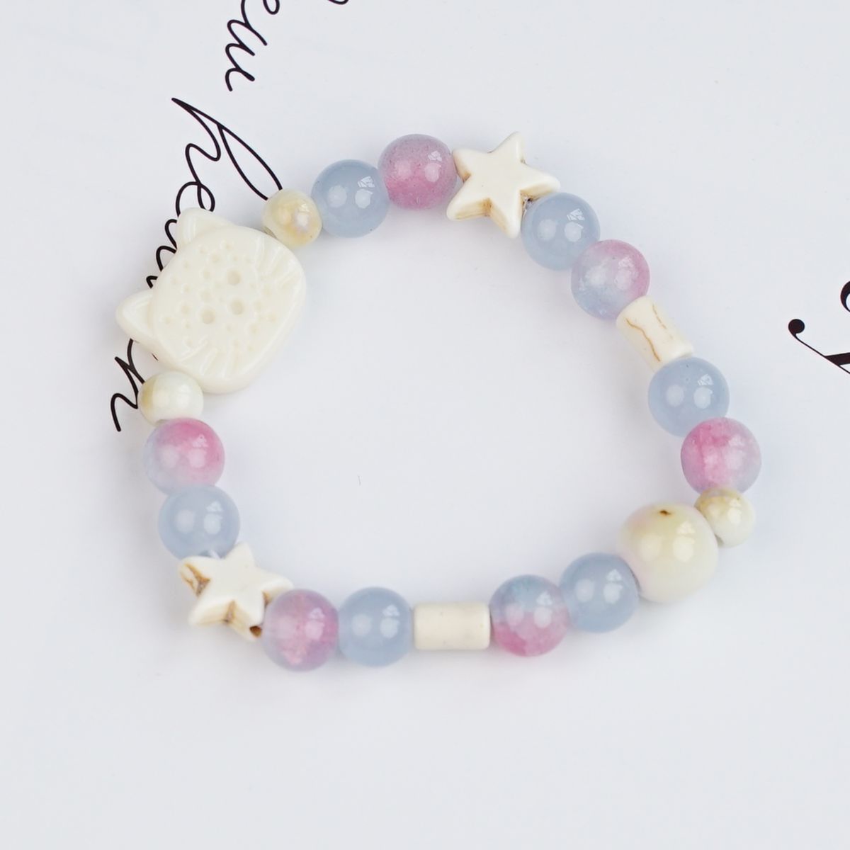 卸売景徳鎮セラミックブレスレット、色あせしない、女性のハイエンドの新しい中国風の多用途の国民風のジュエリーブレスレット