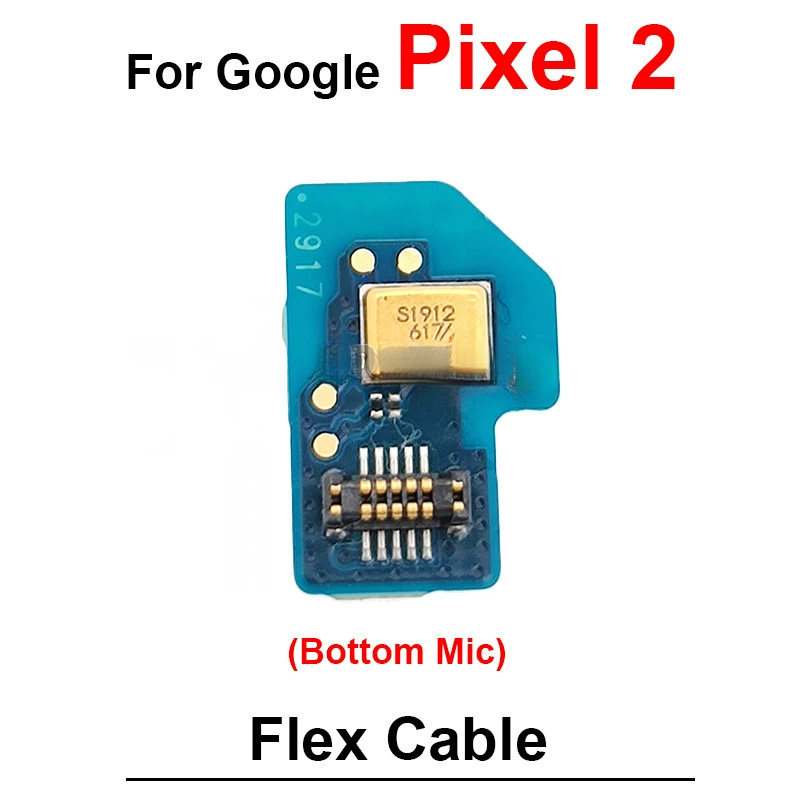 Кабель нижнего и верхнего микрофона для Google Pixel 2 / 4 XL / 3 XL / 5 / 7 / 6