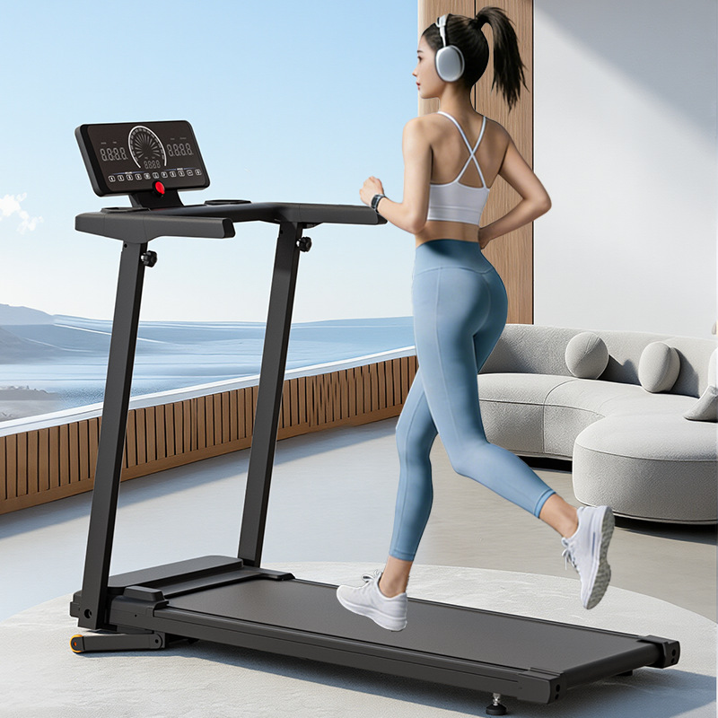 Uy uchun buklamali elektr yugurish mashinasi - sokin treadmill