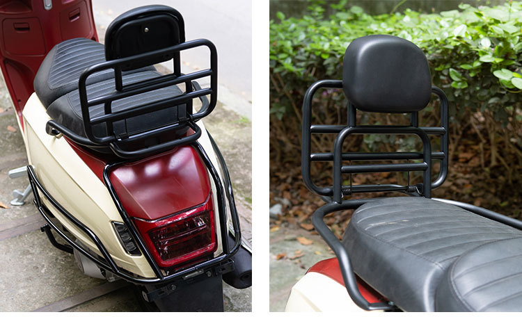 Scooter Bumper Light-Duty Aurora 150 Modified Accessories Front Rack Rear Backrest Rear Rack Non-Damaging Installation