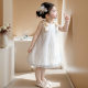 Girls' dress Summer 2025 New Children's Styline Sequin Mesh Sleeveless Princess Skirt Baby Vest Skirt