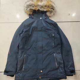 出口欧美外贸服饰批发欧美ahkka外贸户外羽绒服外贸徒步羽绒服