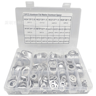 �羳720pcs���b�X�|Ƭ�ܷ�Ȧ�͸ߜ؈A��ƽ�|Ȧ���|M6-M24�M�����b