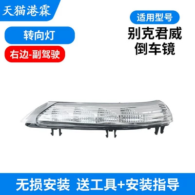 Reflective Lens, Mirror Frame, Rear — Rear mirror/rearview mirror assembly - turn-signal-3-plug-passenger