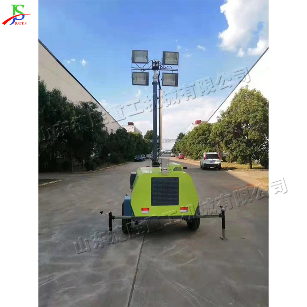 Vehículo de iluminación móvil de elevación para ingeniería de faro de iluminación de emergencia de rescate
