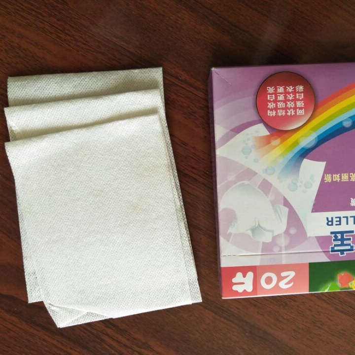 防串染色母片洗衣防染巾衣服串色纸家庭装混洗布吸色片防串染