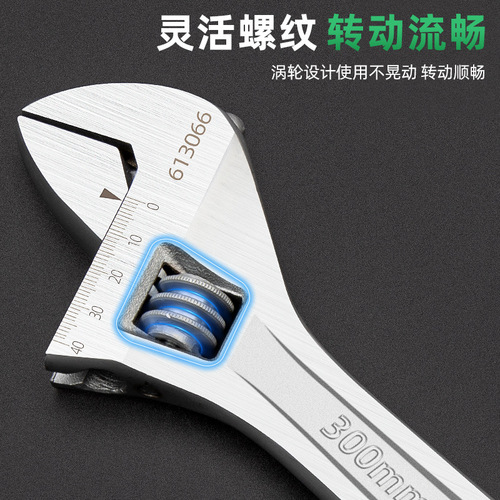 Toson Hardware Tools Adjustable Wrench Industrial Grade Wrench 12 Inch Open Wrench Adjustable Wrench 15 Inch Adjustable Wrench 