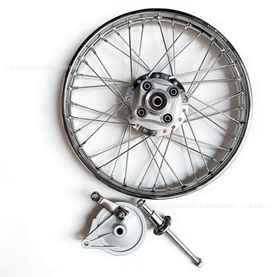 Retro Wheel Front and | Motorcycle wheel hub - rear-rim-assembly-1418