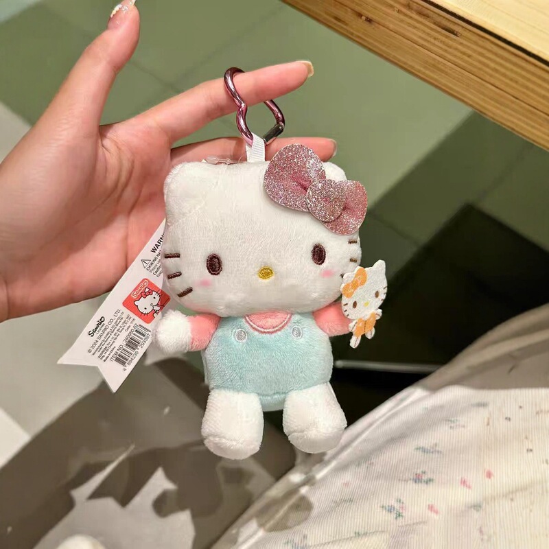 Cute 50th Anniversary Limited Bear Kitty Pendant Hello Kitty Plush Doll Pendant Keychain Bag Pendant Cute 50th Anniversary Limited Bear Kitty Pendant Hello Kitty Plush Doll Pendant Keychain Bag Pendant