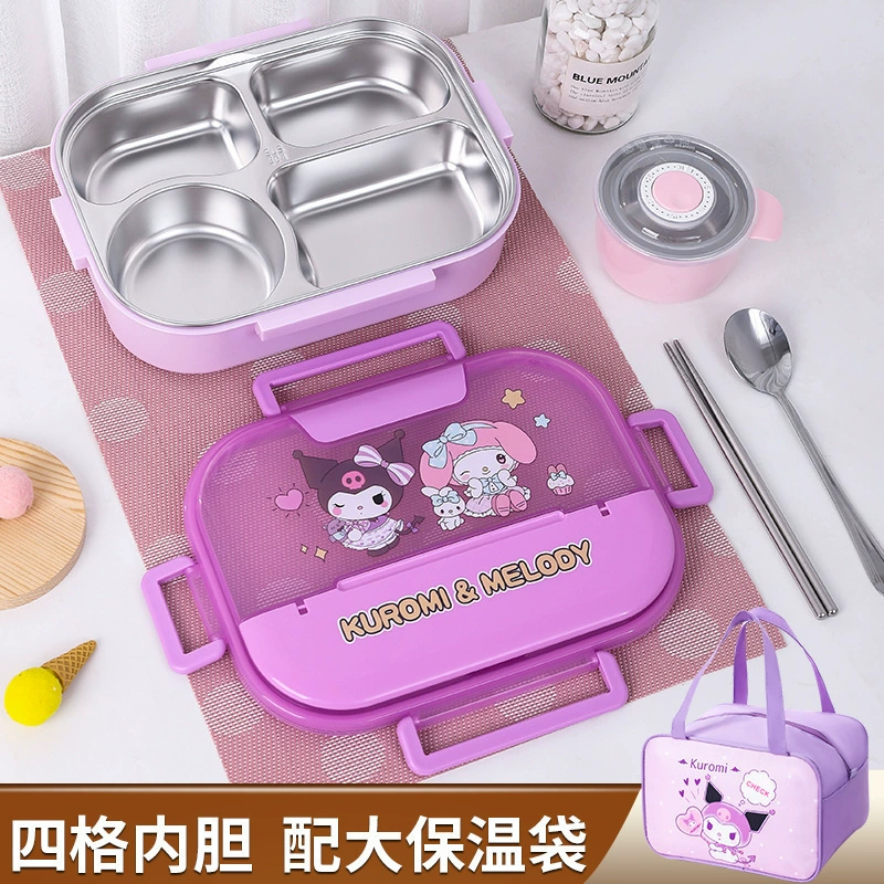Capacious soup bowl for students stainless steel