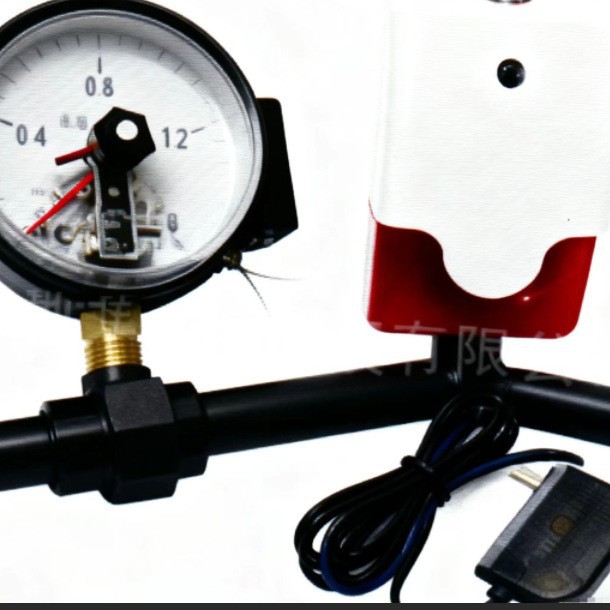 真空泵真空压力报警器（-0.1~0）维克安声光型真空压力报警器厂家