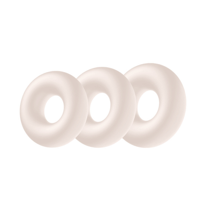 Fancy Lock Ring Series TPE Cock Ring, Slip-on Desensitizing Ring, Blue Mini Style — detail image 37