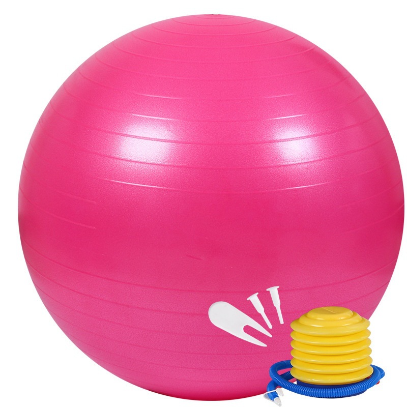 PVCExplosion-proof Thickened Frosted Yoga Ball556575cm Sports Fitness Balance Ball Ready For Printing