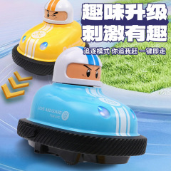 遙控碰碰車卡丁車競技對戰充電燈光音效網紅玩具一件代發兒童禮物