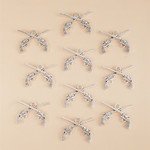 复古diy合金饰品吊坠挂件 小众个性迷你手枪军刀项链手绳配件配饰