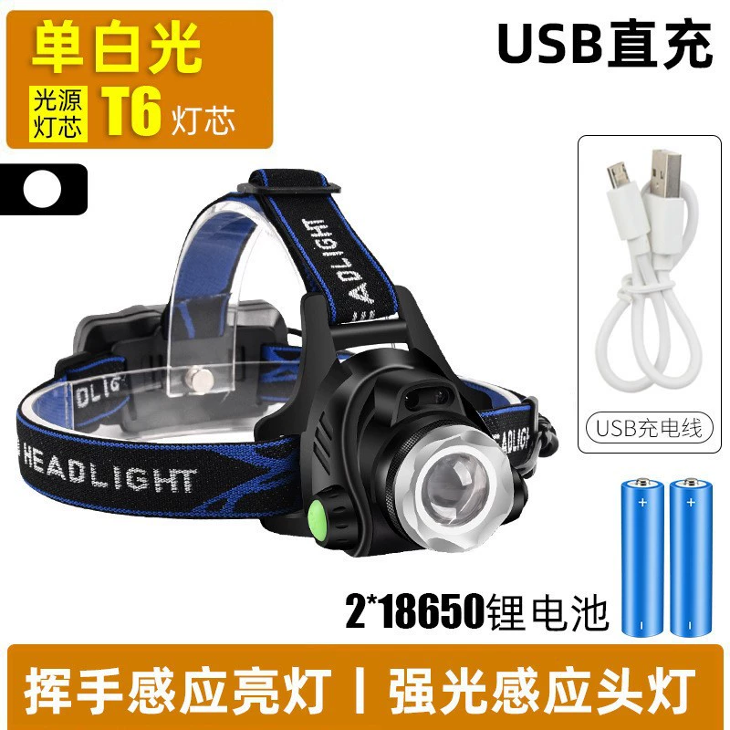 Induction super bright travel LED light source, (Cross-border trading)