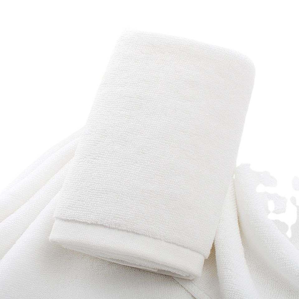 Disposable cotton towel hotel bath center foot bath white towel soft absorbent cotton LOGO
