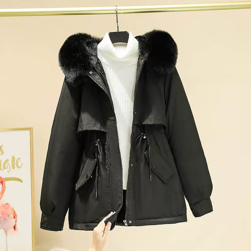Warm down jacket with down, Korean style, for teenagers