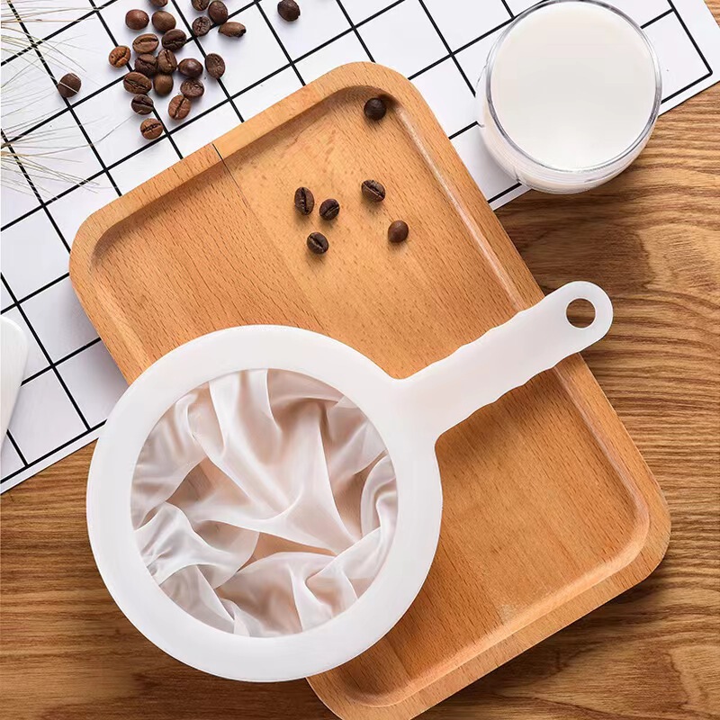 Anti-scalding filter screen heat insulation household ultra-fine broken baby complementary food juice filter non-slip handle kitchen colander