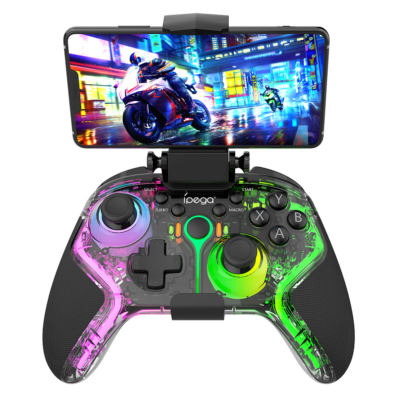 Wireless Hall Rocker Trigger Game Controller Supports Android Ios Computer P4 Programmable Motor Vibration Controller