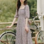 碎花法式新品森系连衣裙