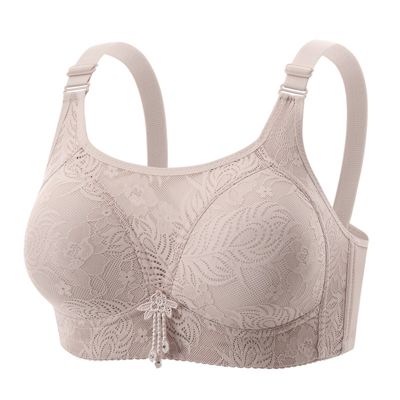 New Cross-Border Large Size Strapless Non-Magnetic Wireless Push-Up Side-Gathering Anti-Exposure Mom Vest Bra