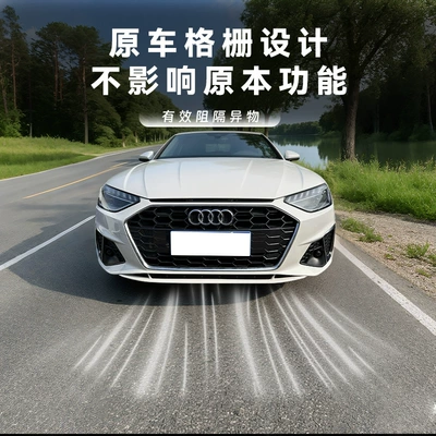 Automobile anti-insect net front bumper grille, radiator grille
