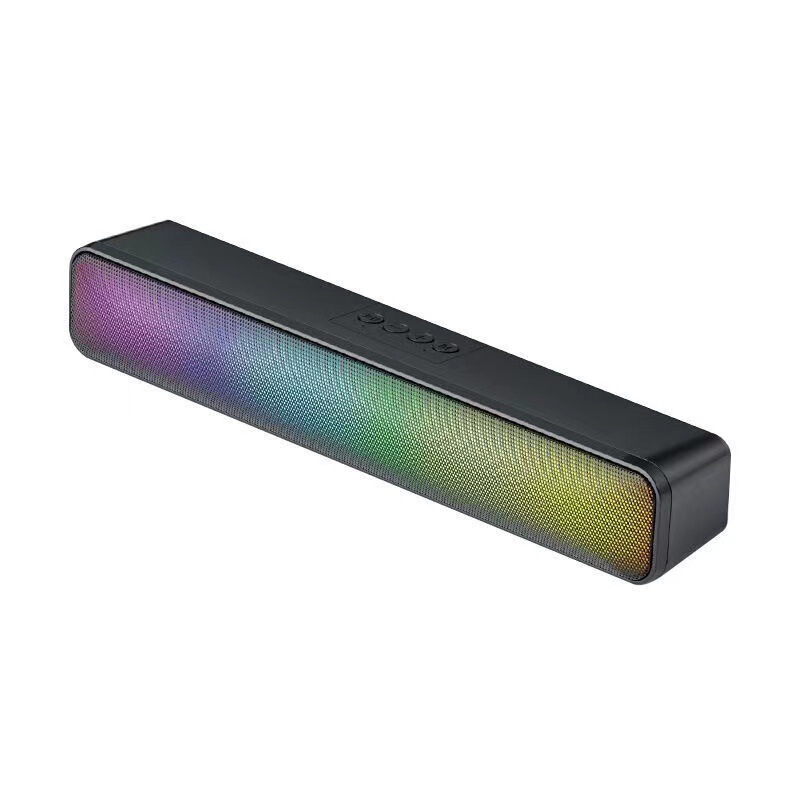新しいデスクトップコンピュータのカラフルなbluetoothスピーカーの携帯型カードのサブウーファRGB bluetoothオーディオの大音量|undefined